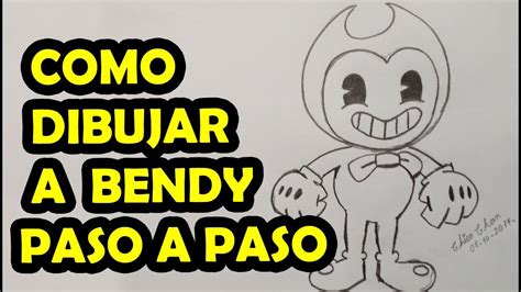 Como Dibujar A Bendy Paso A Paso Bendy And The Ink Machine Youtube
