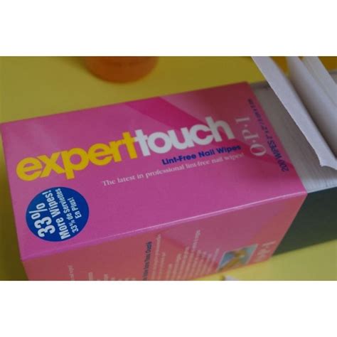 Superior nail wipes 100% lint free dry nail wipe O·P·I - Expert Touch Lint-Free Nail Wipes | Erfahrungsberichte