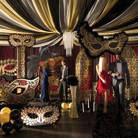 Midnight Masquerade Theme Kit Masquerade Ball Decorations Masquerade