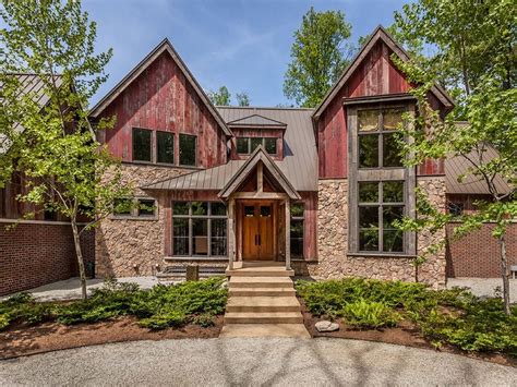 The charming village house in Indianapolis, Indiana, USA is displayed