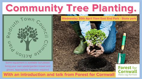 Community Tree Planting Discover Redruth