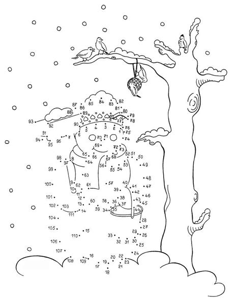 Die zahlen sind durcheinander, um sie richtig zu verbinden und ein bild zu bekommen mü. Ausmalbild Malen Nach Zahlen: Schneemann Kostenlos ...