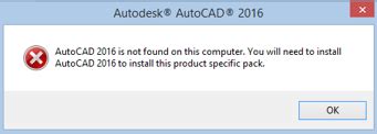 AutoCAD Is Not Found On This Computer You Will Need When Installing AutoCAD