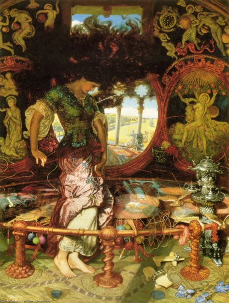 Museum Art Reproductions The Lady Of Shalott 1889 By William Holman