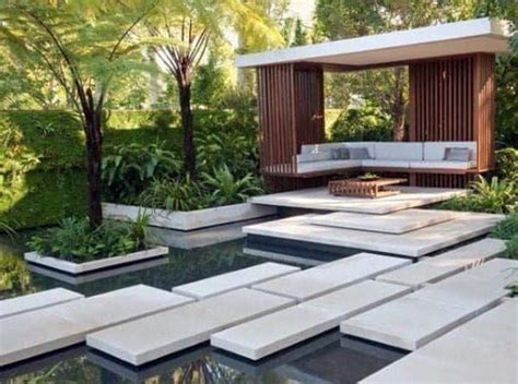 Creatice Modern Landscape Plan With Simple Decor Home Interior Design