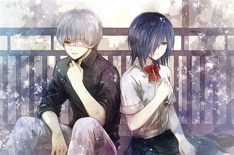 Sfondi Tokyo Ghoul Giovanotto Benda Sullocchio Ken Kaneki