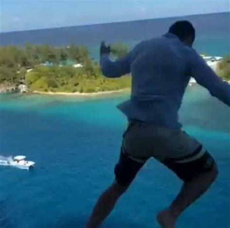 Idiot Passenger Jumps Off 11th Floor Balcony Of Cruise Ship For Prank Video