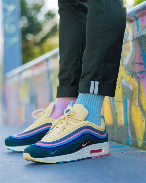 Sean Wotherspoon X Nike Air Max 1 97 Sneakers Men Fashion Stylish Running Shoes Sneakers Fashion