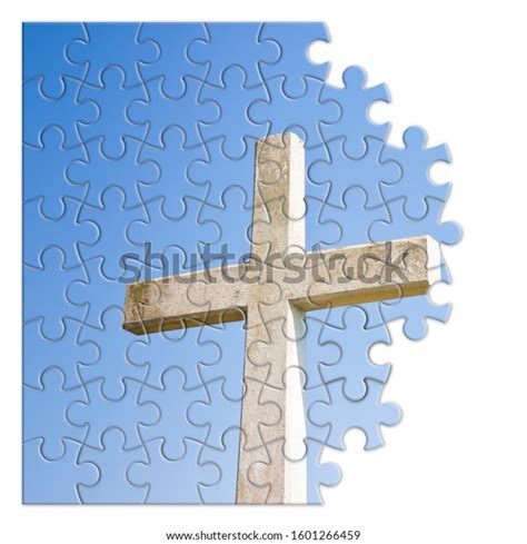Rebuild Losing Our Faith Christian Cross Stock Photo Edit Now 1601266459