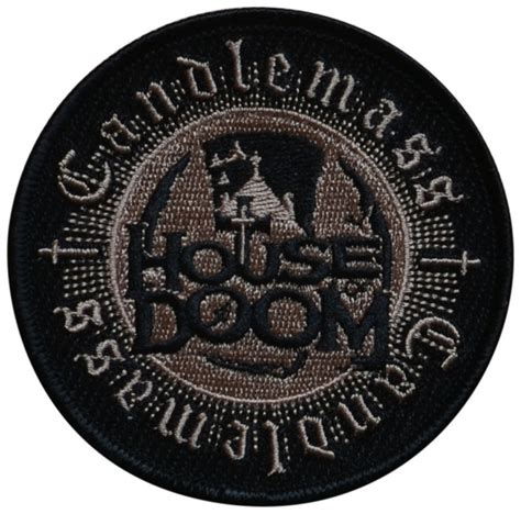 Candlemass House Of Doom Patch Horror Shop Verkkokauppa