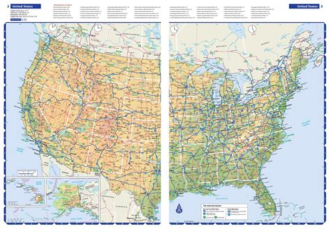 Map Of Usa Road Atlas Map The Best Porn Website