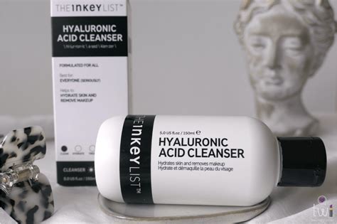 The Inkey List Hyaluronic Acid Cleanser Review Twindly Beauty Blog