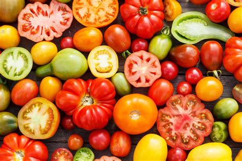 Different Types Of Tomatoes For Slicing Salads And More