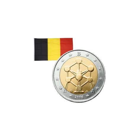 2 Euros Commémorative Belgique Atomium 2006