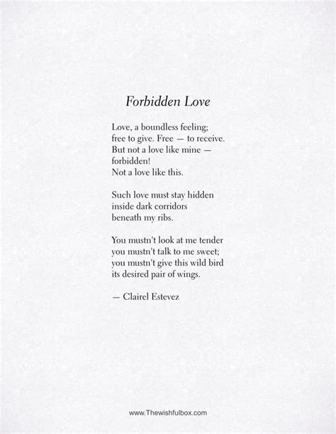 Forbidden Love Inspirational Poetry About Love Life And Beautiful