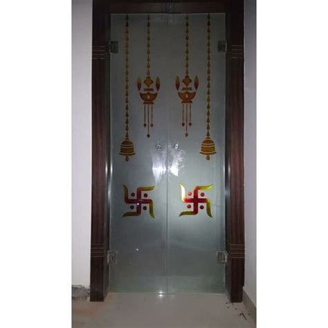 Frosted Glass Pooja Room Glass Door Design Photos Design Talk