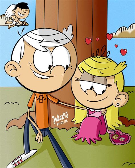 Lolacoln Valentine Happy Valentine Day By Julex93 Loud House Characters The Loud House