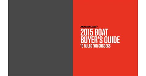 MasterCraft 2015 Boat Show Buyer's Guide