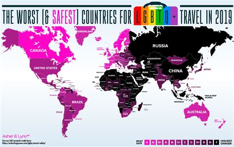 Worst And Best Countries For Lgbtq Travelers • Instinct Magazine