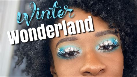 Winter Wonderland Makeup Tutorial Day 17 25daysofjanai Janai Imani