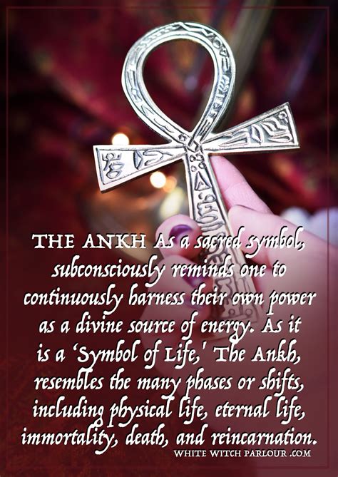 Ankh Meaning Symbolism Occult White Witch Parlour Ankh Magick Symbols Spirituality