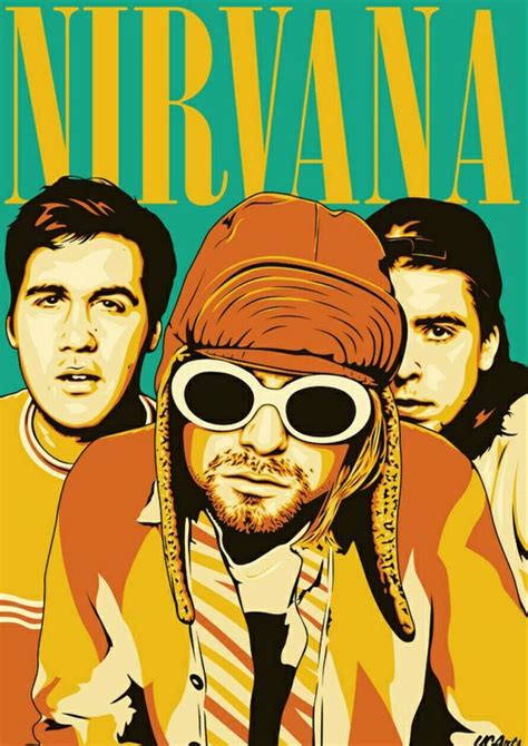 Nirvana poster | Nirvana poster, Rock posters, Vintage music posters