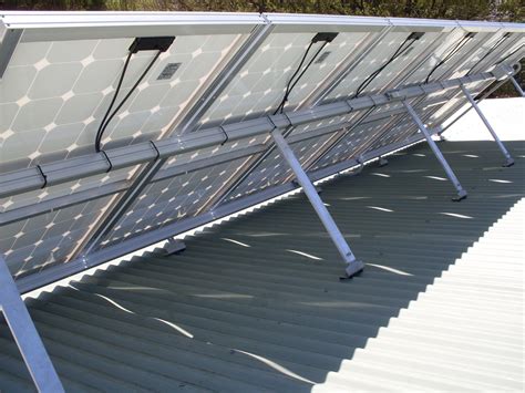 Solarroof™ Adjustable Tilt Clenergy Solar Mountings Pv Mountings