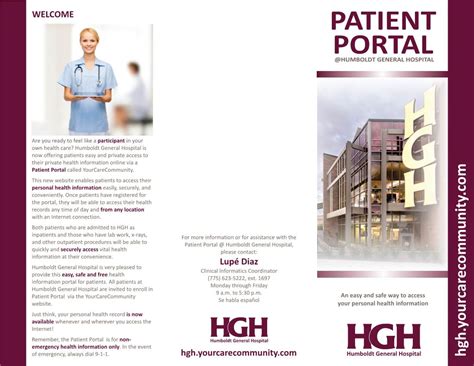 Patient Portal Brochurepdf Docslib