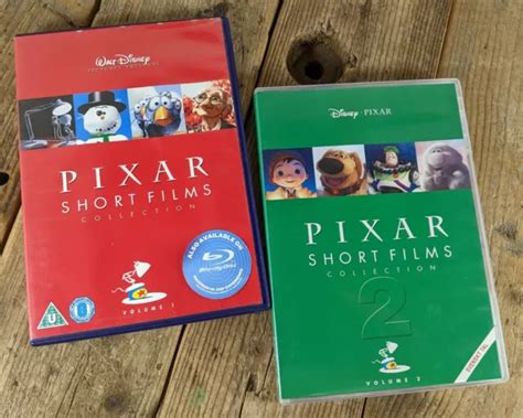 Disney Pixar Short Films Collection Volume 1 And 2 Dvd Bundle