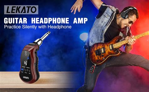 Guitar Headphone Amplekato Mini Guitar Amplifier