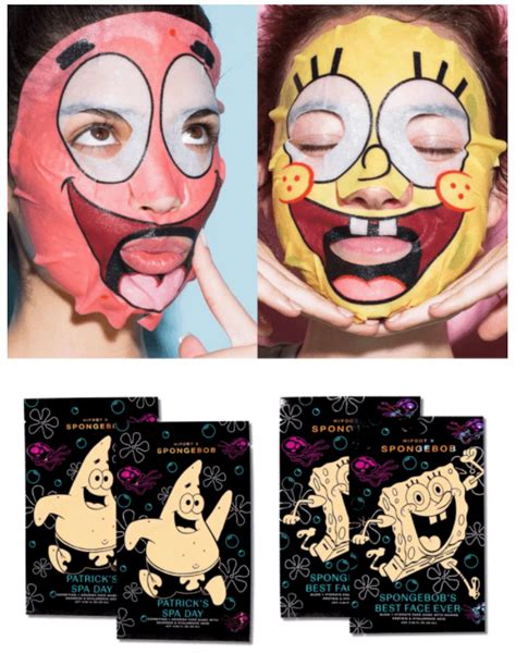 Hipdot Spongebob And Patrick Face Masks Reviews 2022