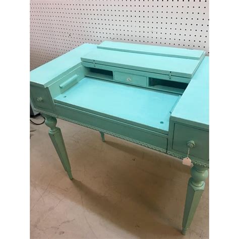 Seafoam Green Antique Desk Chairish