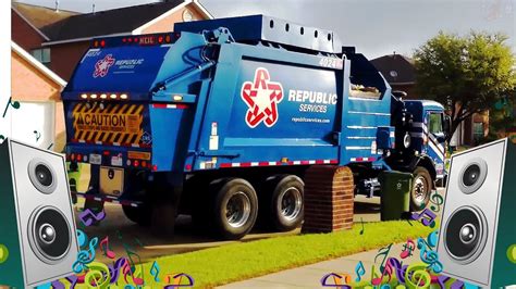 Garbage Truck Song For Kids Garbage Truck Videos For Children Youtube