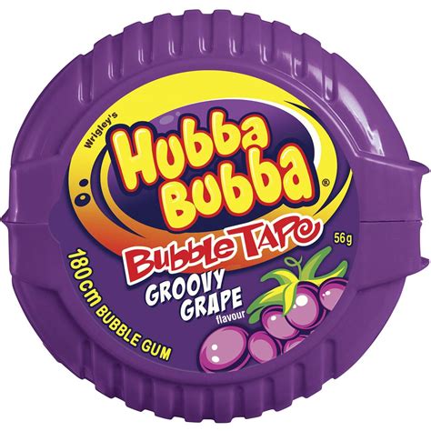 Find great deals on ebay for hubba bubba bubble gum. Wrigley's Hubba Bubba Gum Tape Grape 56g | Woolworths
