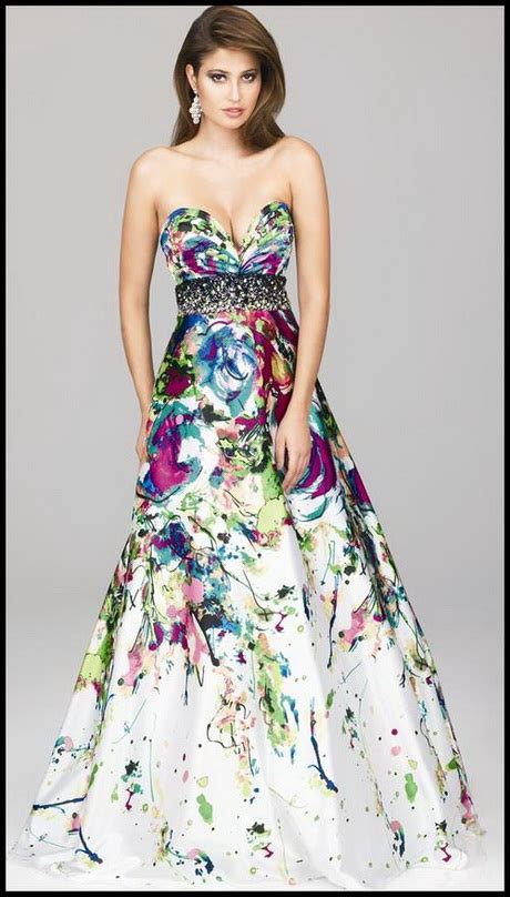 Floral Evening Dresses