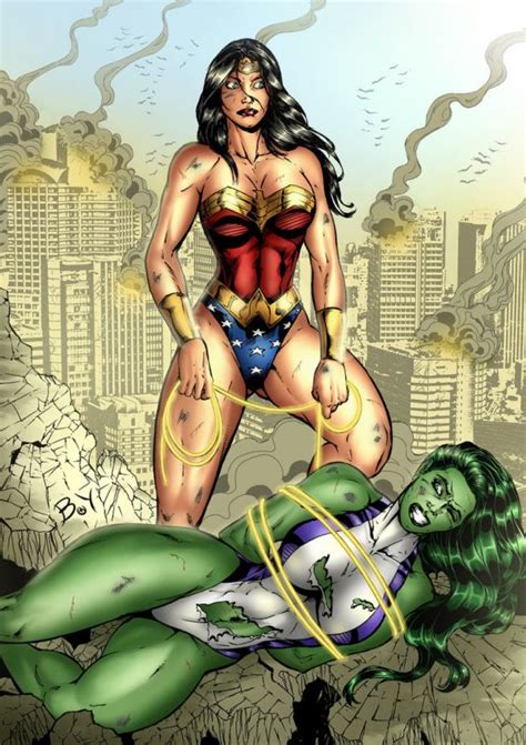 She Hulk Wonder Woman Sex Cumception