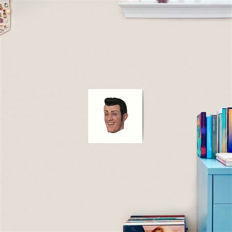 Robbie Rotten Face We Are Number One Meme Lazytown Art Print By Kiyomishop Redbubble