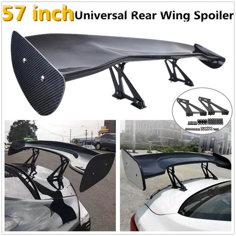 Rear Spoilers Artudatech Car Wing Spoiler Universal Adjustable