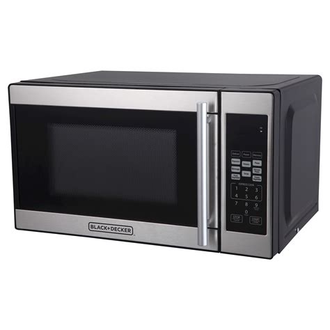 Blackdecker 07 Cu Ft 700w Microwave Oven Black Em720cpn P 700
