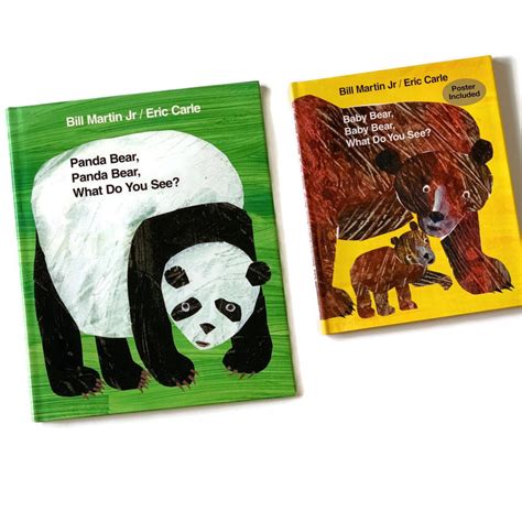 Baby Bear Panda Bear Hardcover Books By Eric Carle