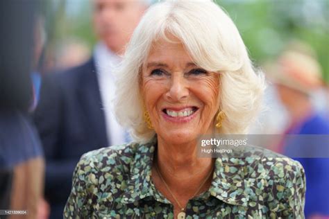camilla duchess of cornwall during her visit to the antiques news photo getty images