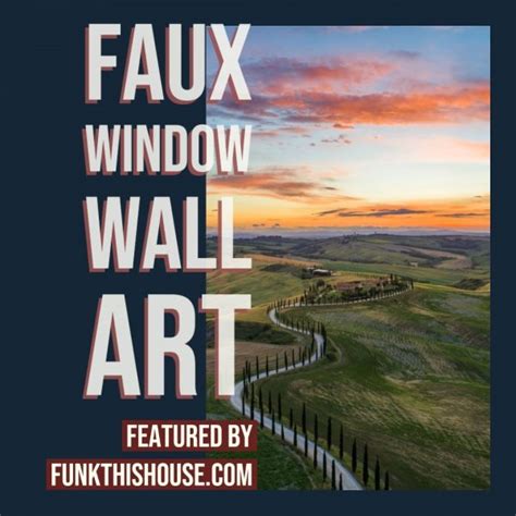 Funky Faux Window Art 10 Creative Designs To Choose From