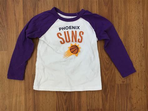 Phoenix Suns NBA SUPER AWESOME Toddler Size 2T Kids Long Sleeve Shirt! | Basketball Apparel 