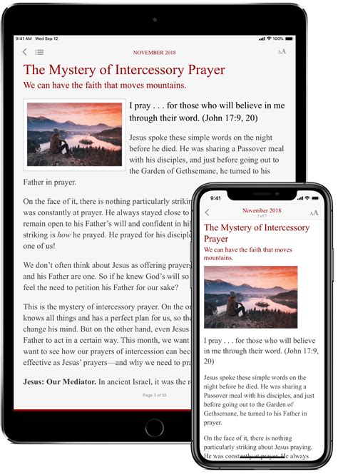 If you use apple books on your iphone or ipad for your daily reading fix, you might find the new reading goals feature helpful in the books app on devices running ios 13. Digital Edition for iPhone & iPad | The Word Among Us