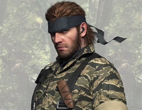 Naked Snake Big Boss Metal Gear Solid Snake Eater