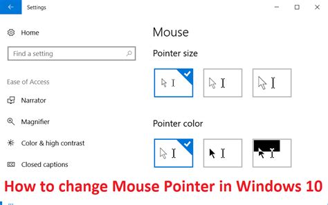 How To Change Mouse Pointer In Windows 10 Techcult