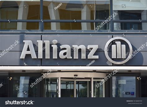 Allianz Sign Logo Emblem On Facade Stock Photo 1818880709 Shutterstock