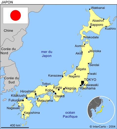 A Map Of Japan