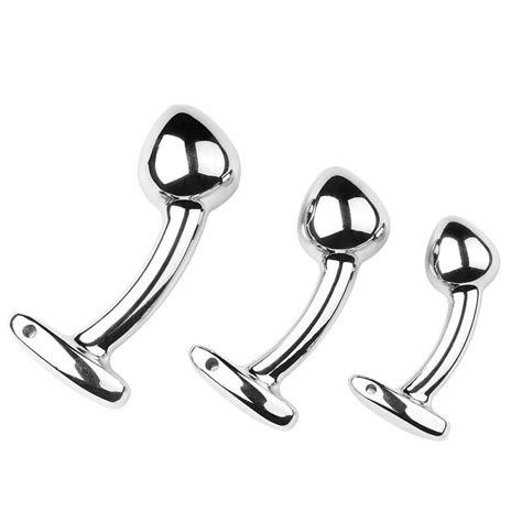 3 Size Metal Anal Props Female Adult Flirting Supplies Men And Women