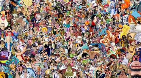 One Piece Massive Character Collaboration V Eight By Wood5525 On